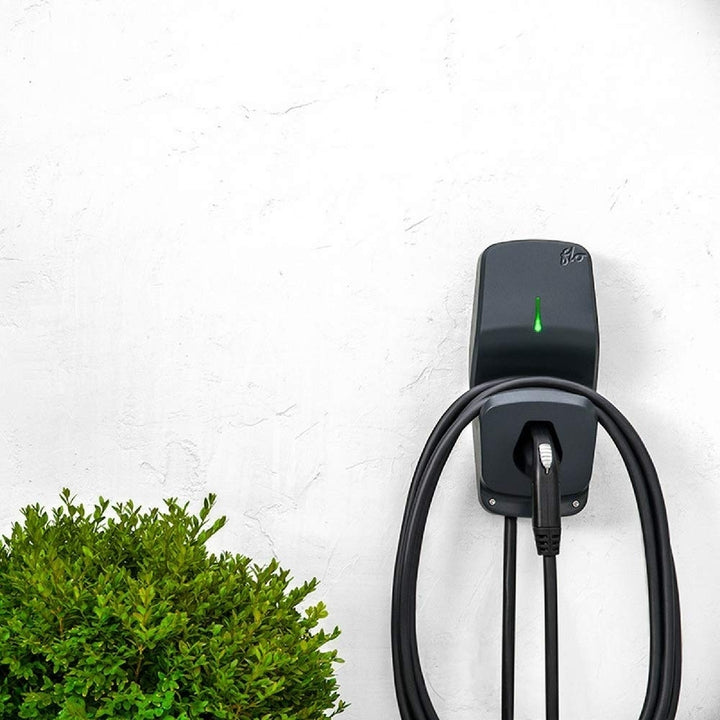 FLO Home X5 Carbon Smart Outdoor/Indoor Electric Vehicle Level 2 Charging Station- Image 2