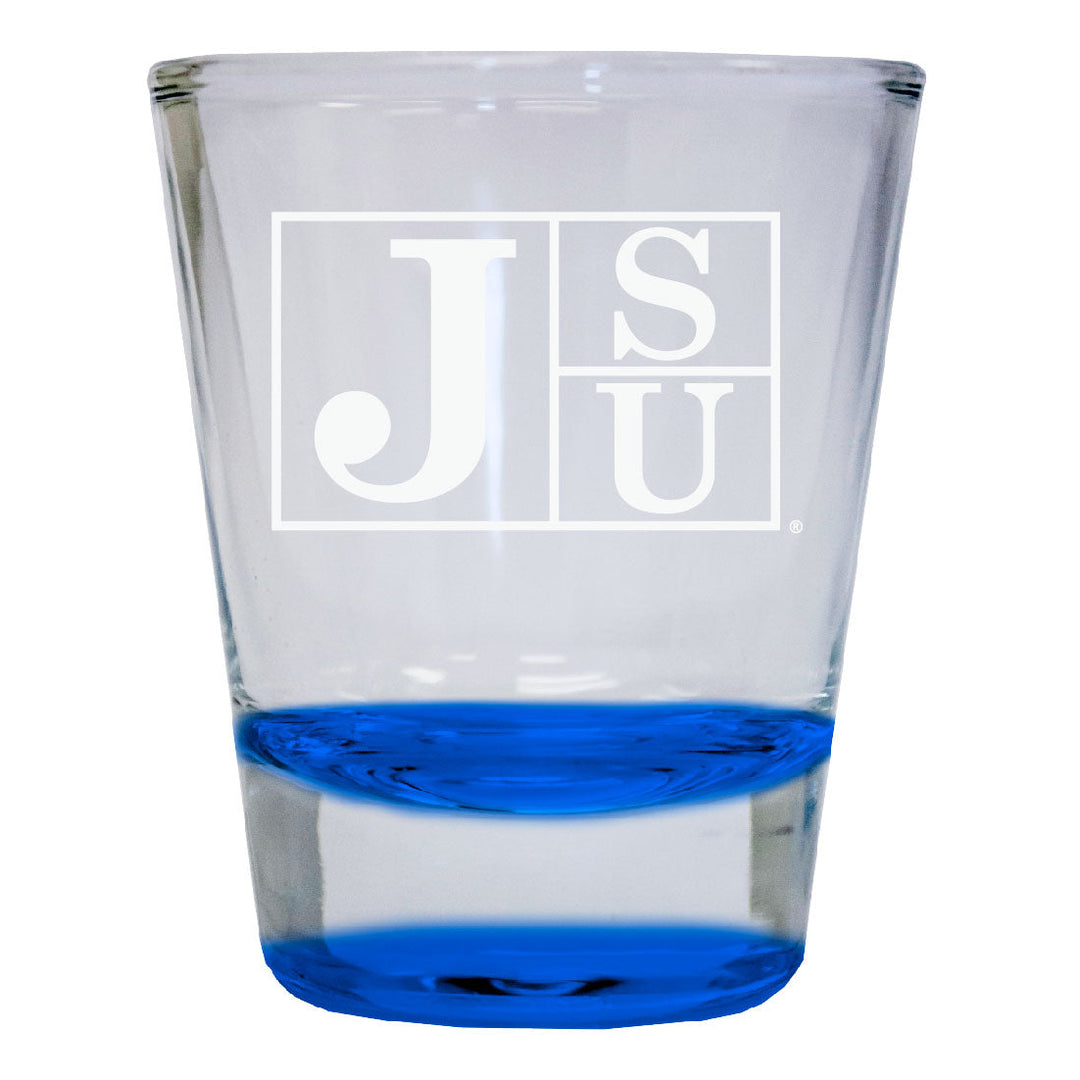 Jackson State University 2 oz Engraved Shot Glass Round Officially Licensed Collegiate Product Image 2