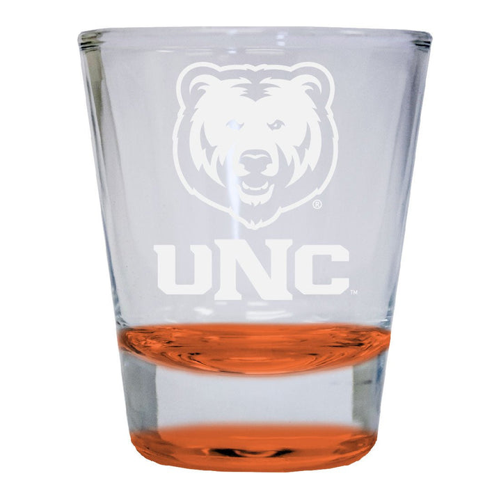 Northern Colorado Bears 2 oz Engraved Shot Glass Round Officially Licensed Collegiate Product Image 1