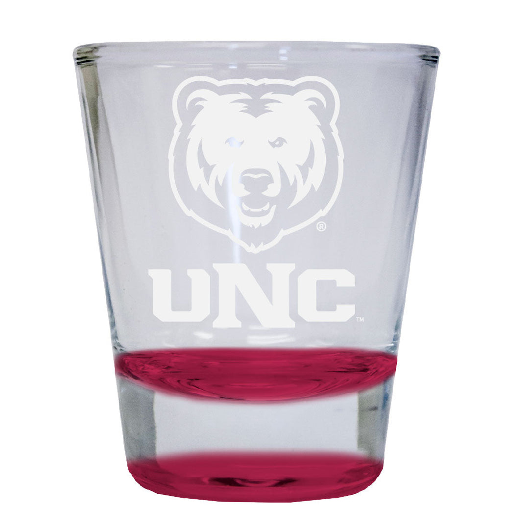 Northern Colorado Bears 2 oz Engraved Shot Glass Round Officially Licensed Collegiate Product Image 3