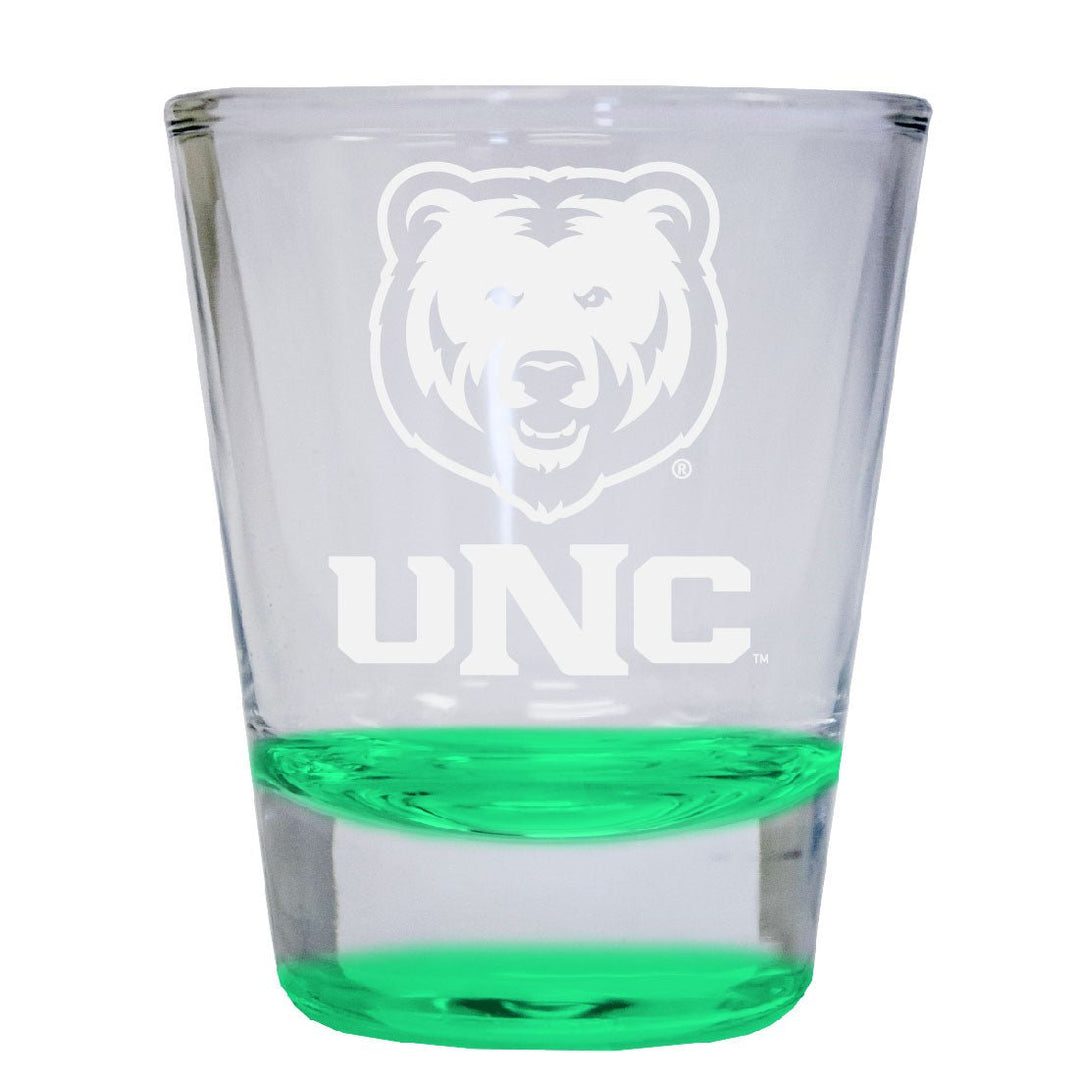 Northern Colorado Bears 2 oz Engraved Shot Glass Round Officially Licensed Collegiate Product Image 4