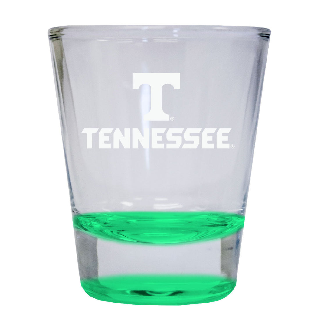 Tennessee Knoxville 2 oz Engraved Shot Glass Round Officially Licensed Collegiate Product Image 3