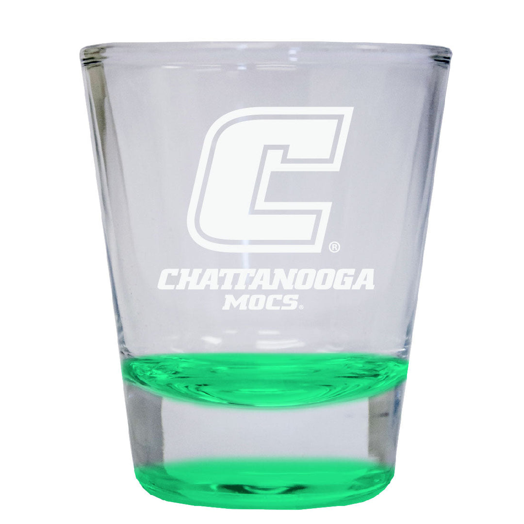 University of Tennessee at Chattanooga 2 oz Engraved Shot Glass Round Officially Licensed Collegiate Product Image 2