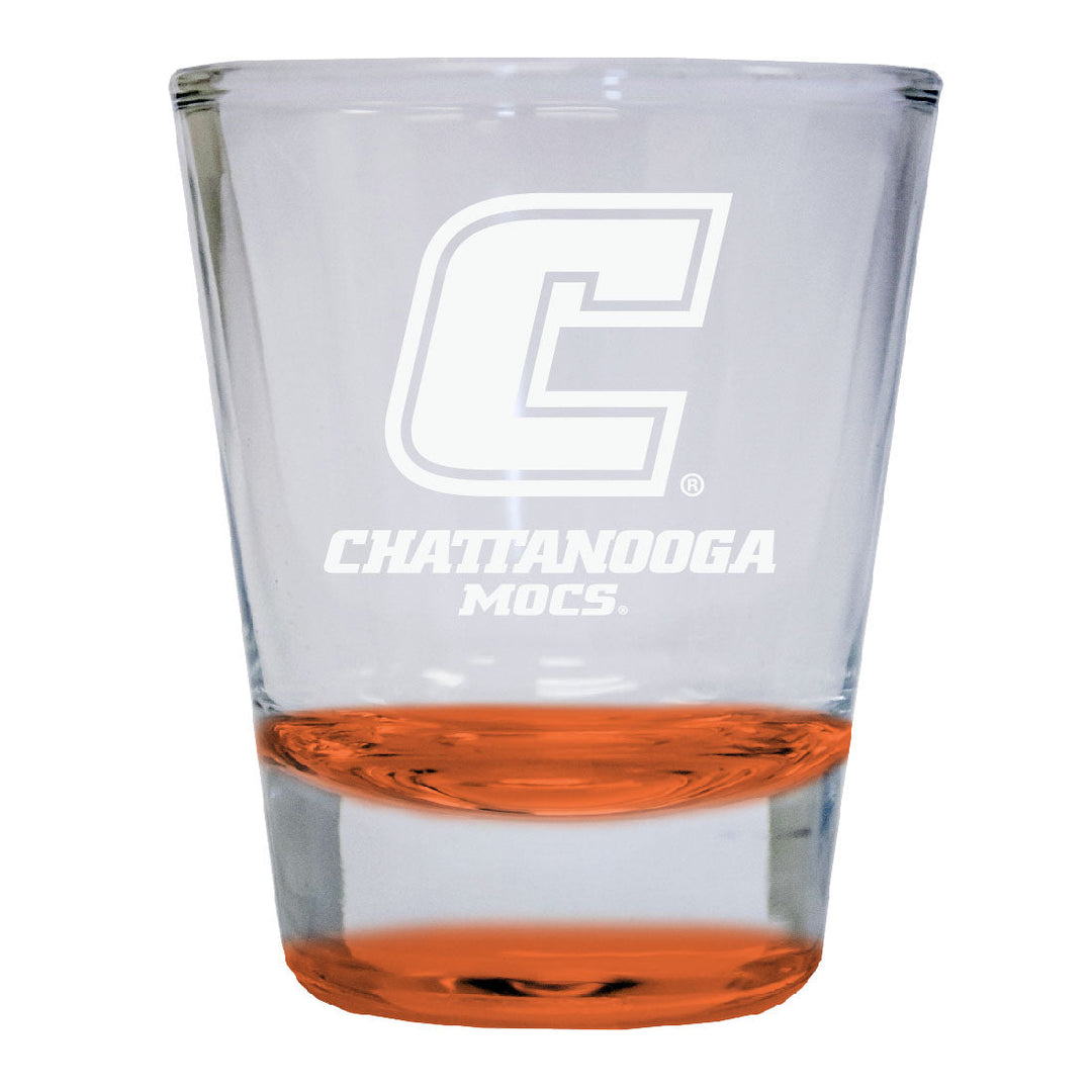 University of Tennessee at Chattanooga 2 oz Engraved Shot Glass Round Officially Licensed Collegiate Product Image 4