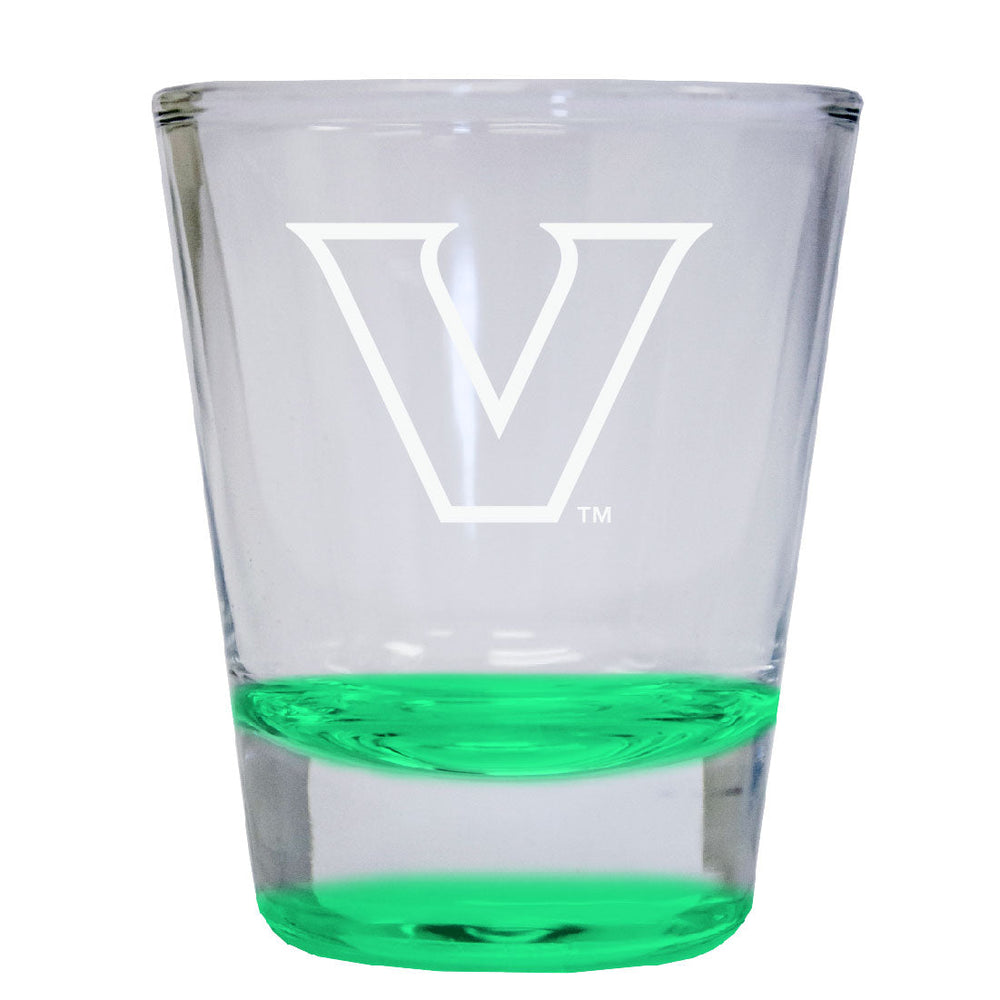 Vanderbilt University 2 oz Engraved Shot Glass Round Officially Licensed Collegiate Product Image 2