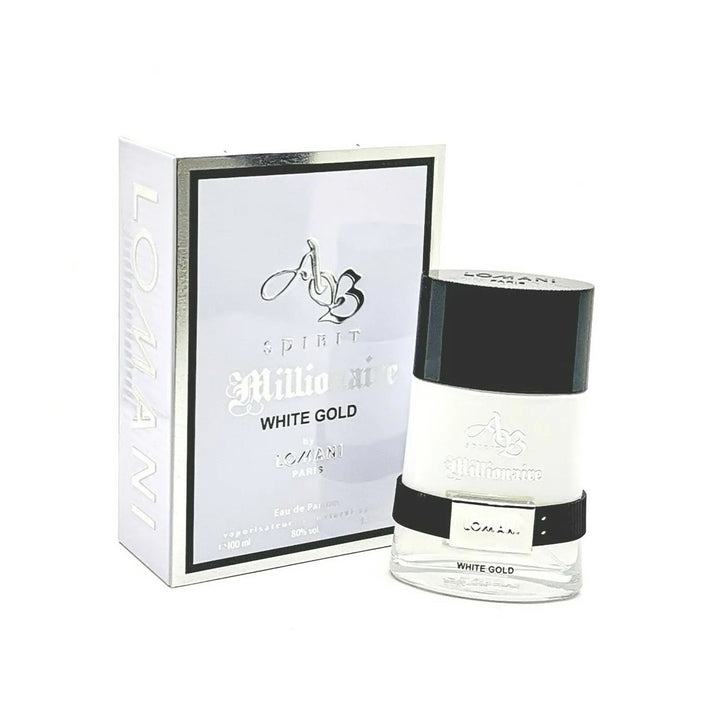 Lomani Ab Spirit Millionaire White Gold EDP Spray 3.3 oz Men Fragrance Image 1