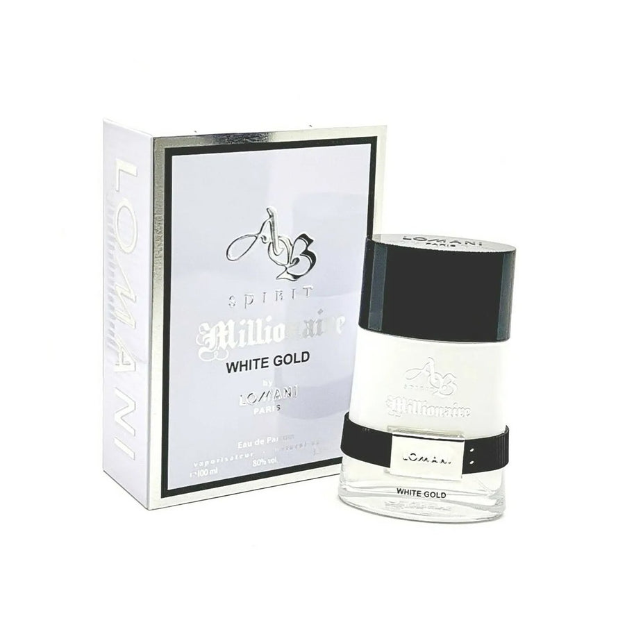 Lomani Ab Spirit Millionaire White Gold EDP Spray 3.3 oz For Men Image 1