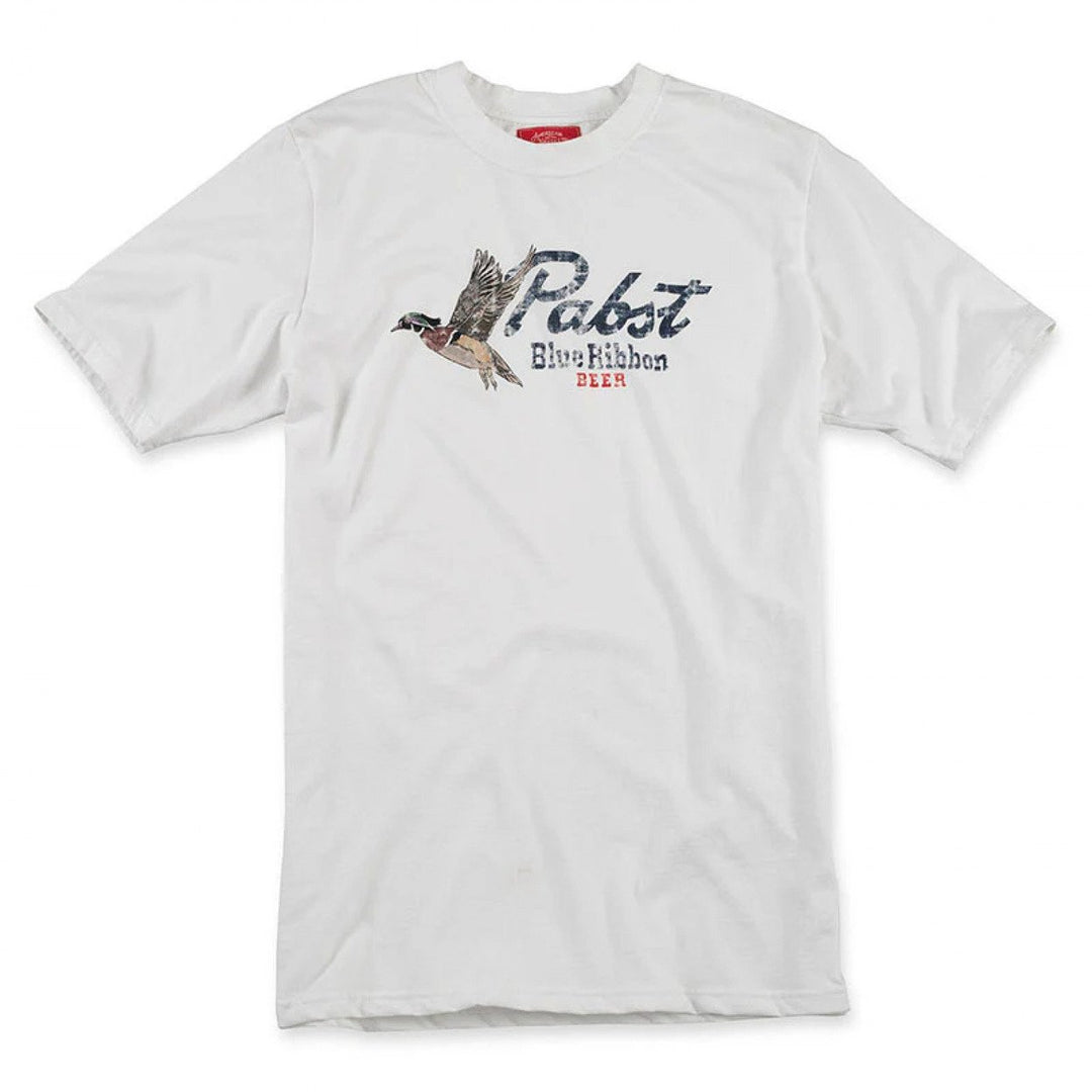 Pabst Blue Ribbon Duck Hunting T-Shirt Image 1