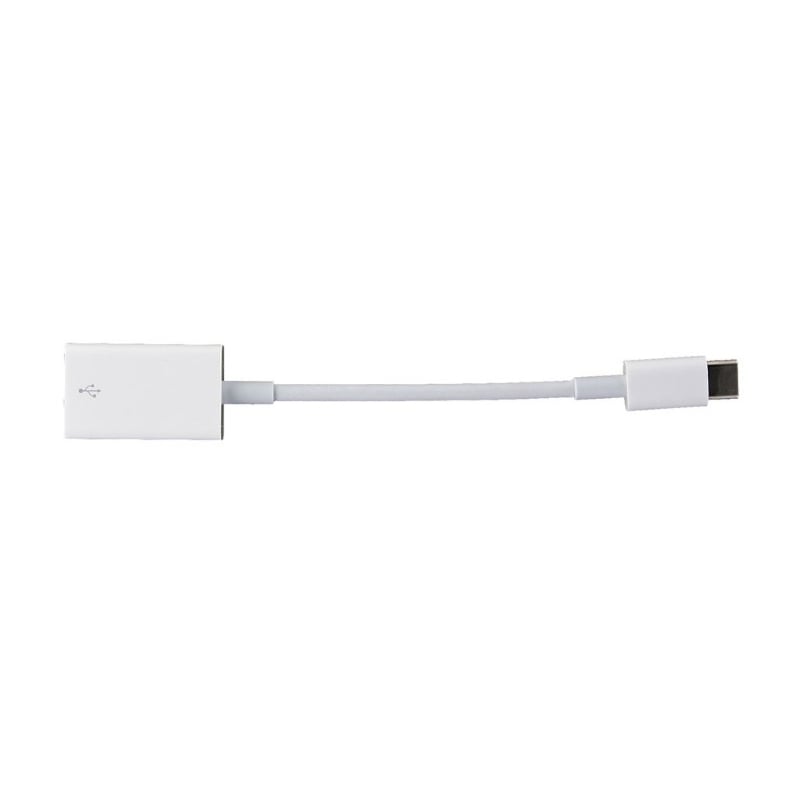 Apple ( MJ1M2AM/A ) USB Type - C to USB Female Adapter for USB - White Image 1