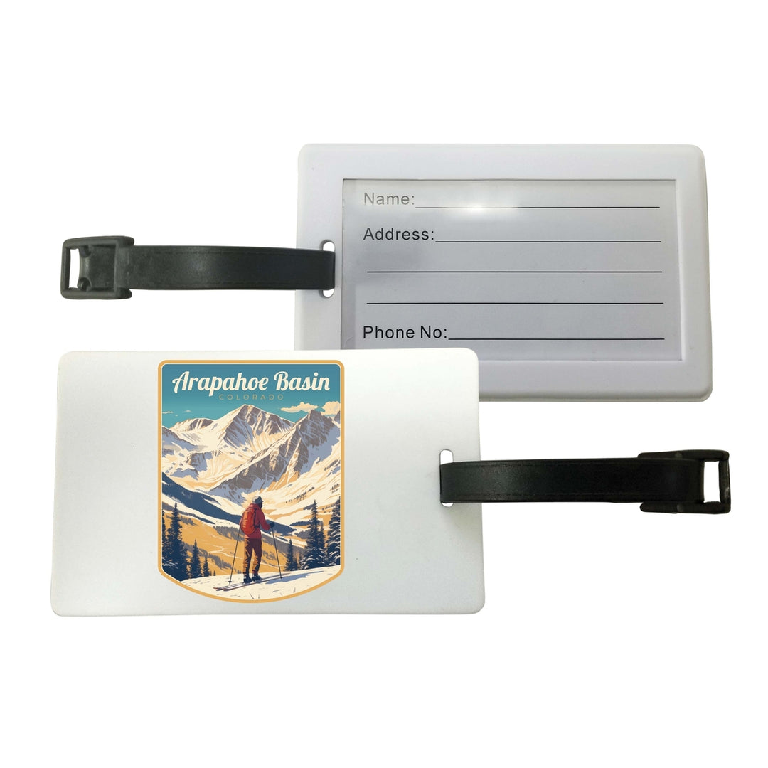 Arapahoe Basin Design A Souvenir Luggage Tag Image 1