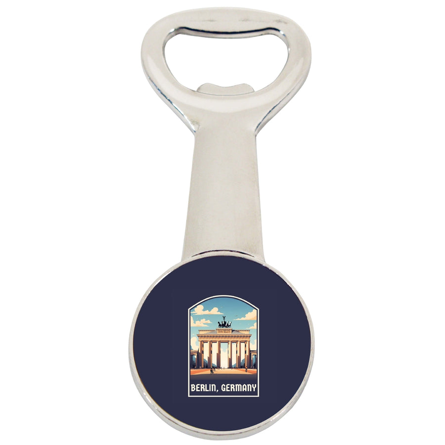 Berlin Germany Design A Souvenir Magnetic Bottle Opener Image 1