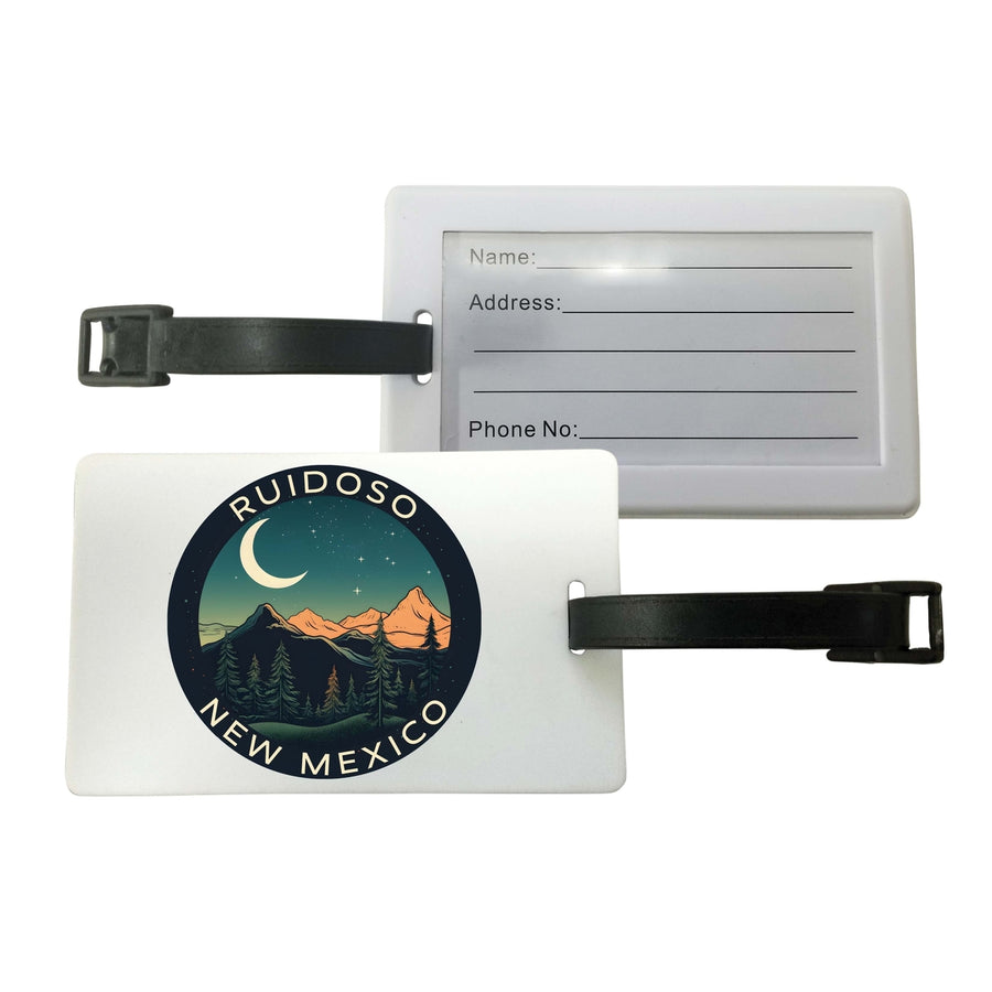 Ruidoso Mexico Design A Souvenir Luggage Tag Image 1