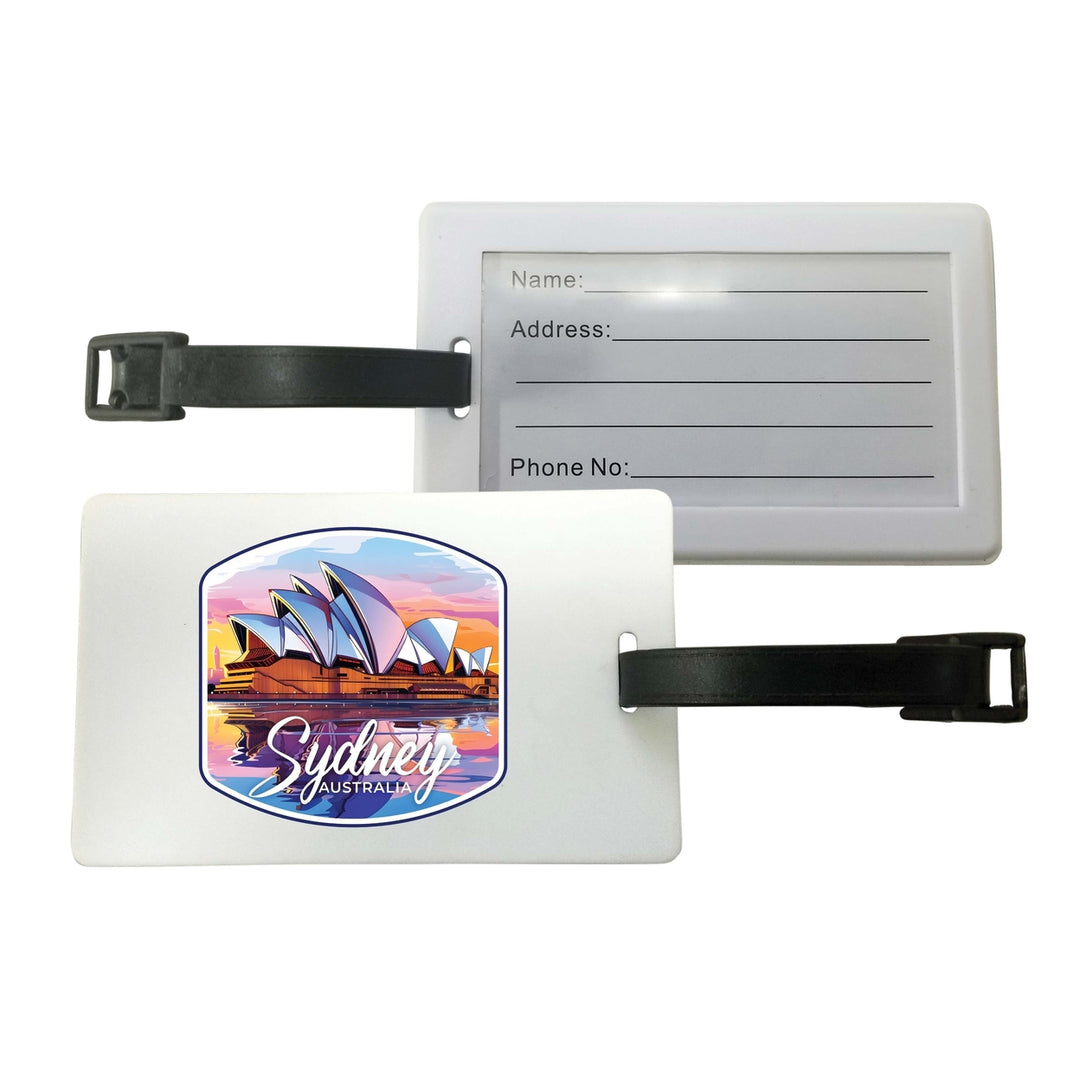 Sydney Australia Design A Souvenir Luggage Tag Image 1