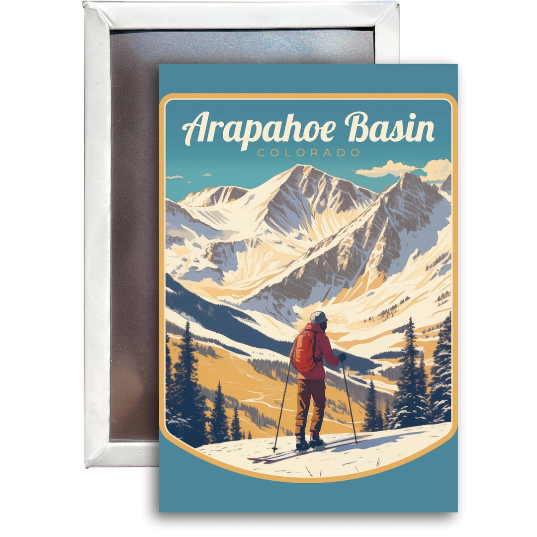 Arapahoe Basin Design A Souvenir 2x3-Inch Fridge Magnet Image 1