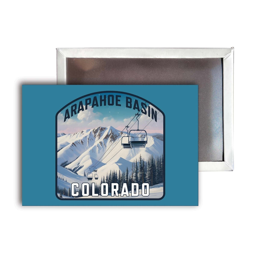 Arapahoe Basin Design B Souvenir Refrigerator Magnet 2.5"X3.5" Image 1