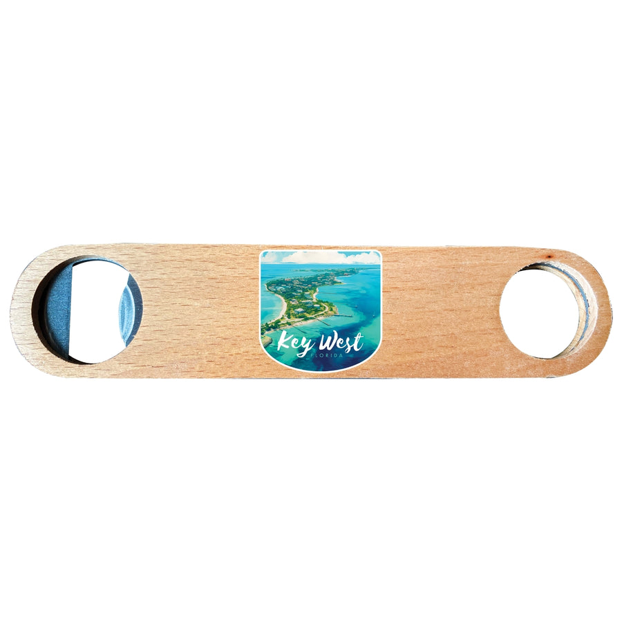 Key West Florida Design A Souvenir Wooden Bottle Opener Image 1