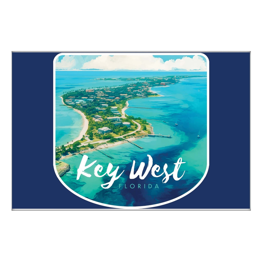 Key West Florida Design A Souvenir 2x3-Inch Fridge Magnet Image 1