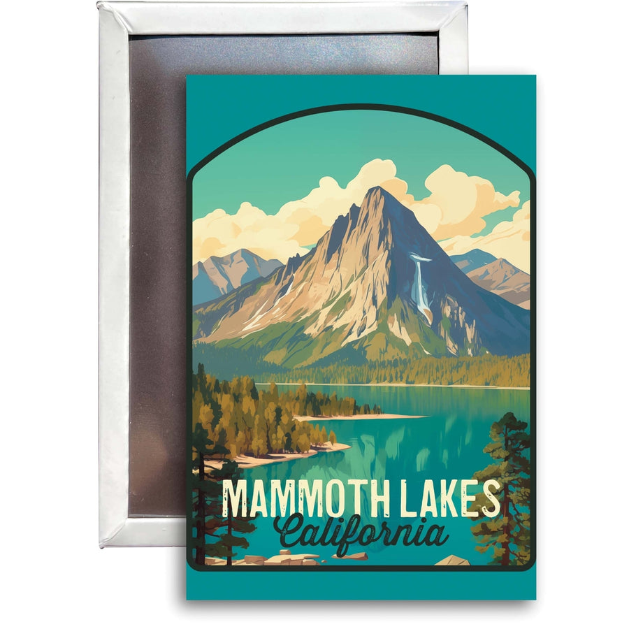 Mammoth Lakes California Design A Souvenir 2x3-Inch Fridge Magnet Image 1