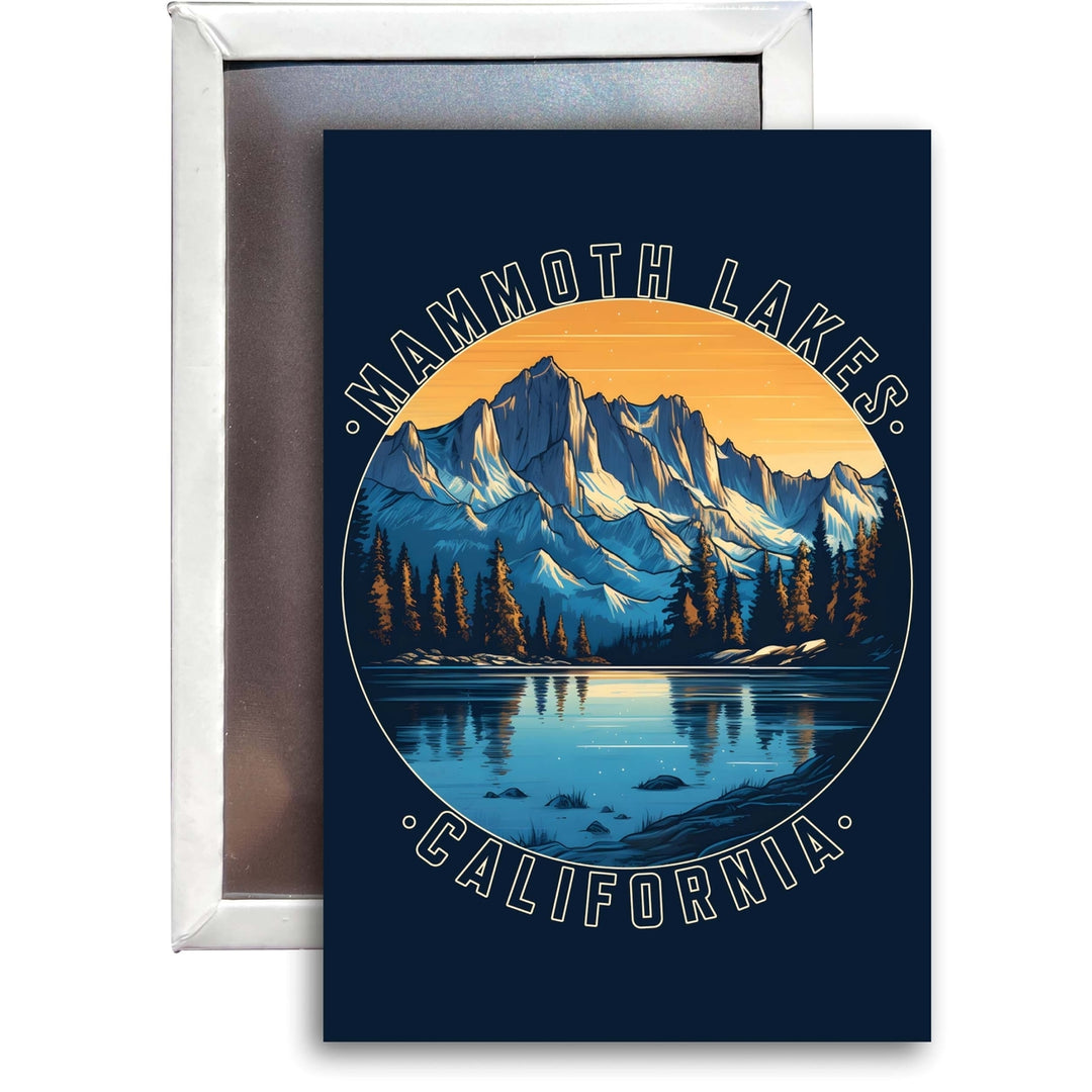 Mammoth Lakes California Design B Souvenir 2x3-Inch Fridge Magnet Image 1