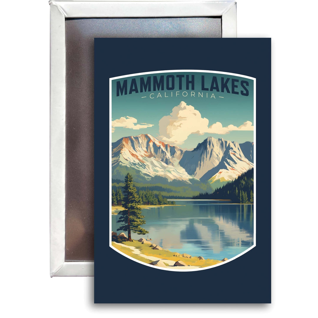 Mammoth Lakes California Design C Souvenir 2x3-Inch Fridge Magnet Image 1