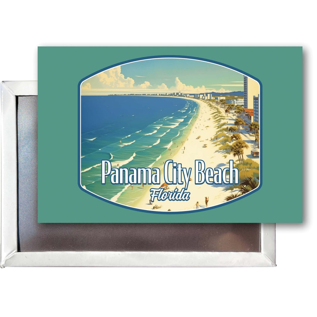 Panama City Beach Florida Design A Souvenir Refrigerator Magnet 2.5"X3.5" Image 1