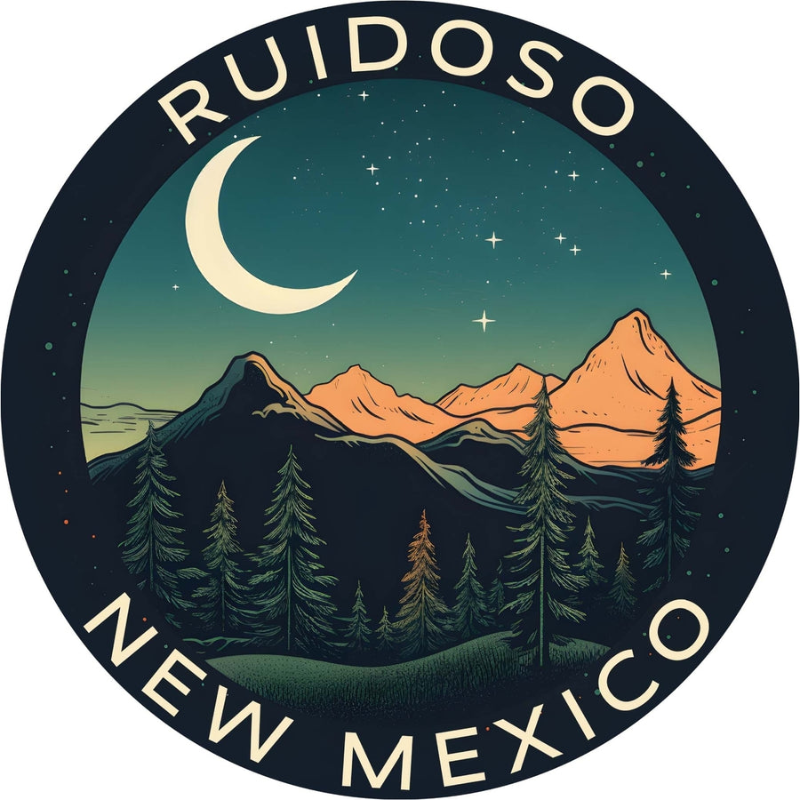 Ruidoso  Mexico Design A Souvenir Die Cut Flat Magnet Image 1