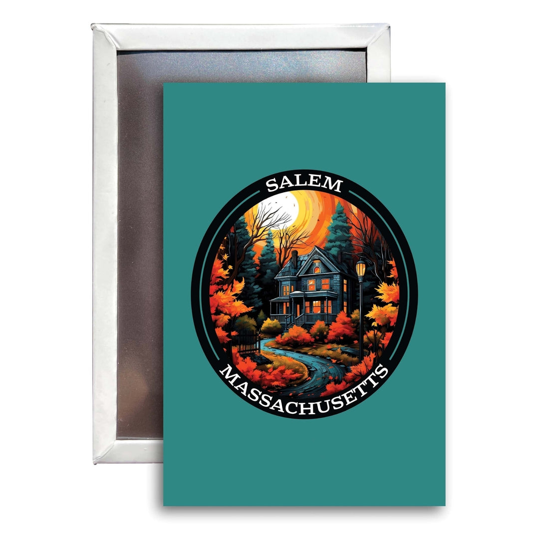 Salem Massachussettes Design B Souvenir Refrigerator Magnet 2.5"X3.5" Image 1