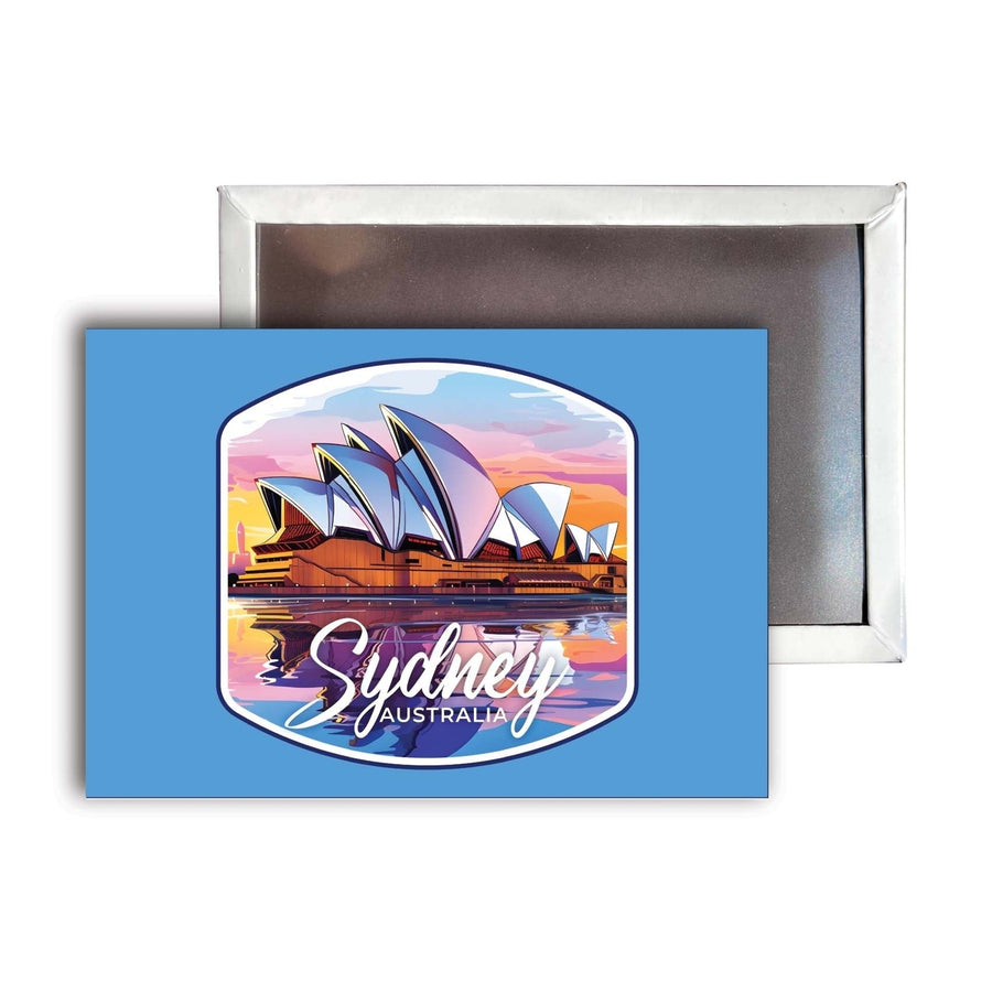 Sydney Australia Design A Souvenir Refrigerator Magnet 2.5"X3.5" Image 1