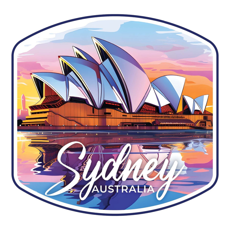 Sydney Australia Design A Souvenir Die Cut Flat Magnet Image 1