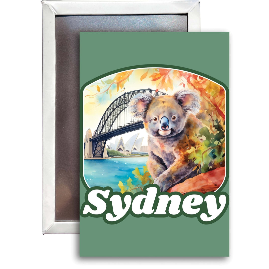 Sydney Australia Design C Souvenir 2x3-Inch Fridge Magnet Image 1