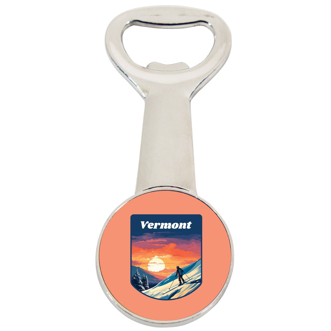 Vermont Design B Souvenir Magnetic Bottle Opener Image 1