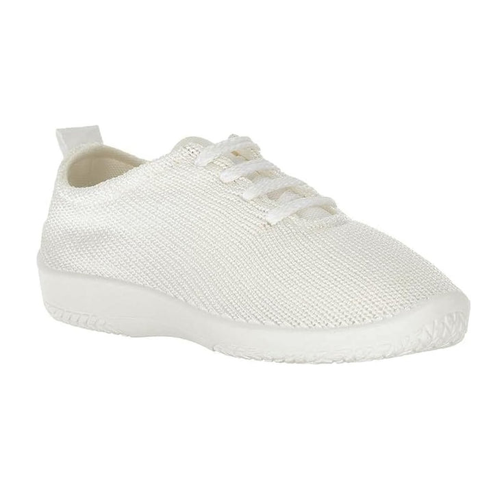 Arcopedico LS Knit Shoes Womens White 1151-C61 Vegan Washable Comfort Fit Image 4