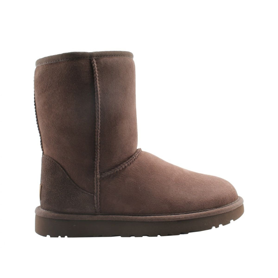 UGG Womens Classic Short Boot Chocolate - 5825-CHO CHOCOLATE Image 1