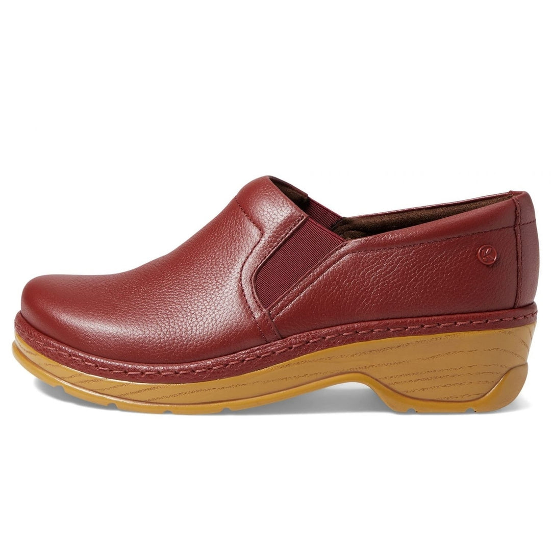 Klogs Naples Womens Shoes Merlot Pebble Comfort Slip-On Size Options Available Image 4