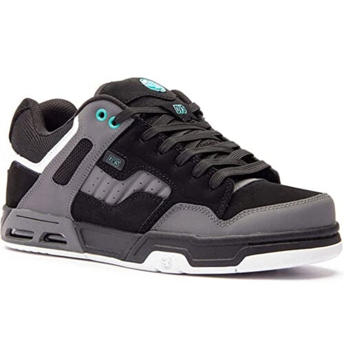 Dvs Footwear Mens Enduro HEIR Skate Shoe7.5 us BLACK CHARCOAL TURQUOISE NUBUCK Image 1