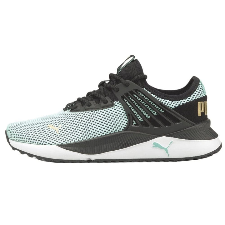 PUMA Womens Pacer Future Metallic Sneakers Black Blue Size 10 EGGSHELL BLUE Image 4