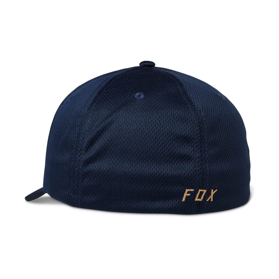 Fox Racing Mens Lithotype Flexfit Hat DP CBLT Size Adjustable Blue Black Image 4