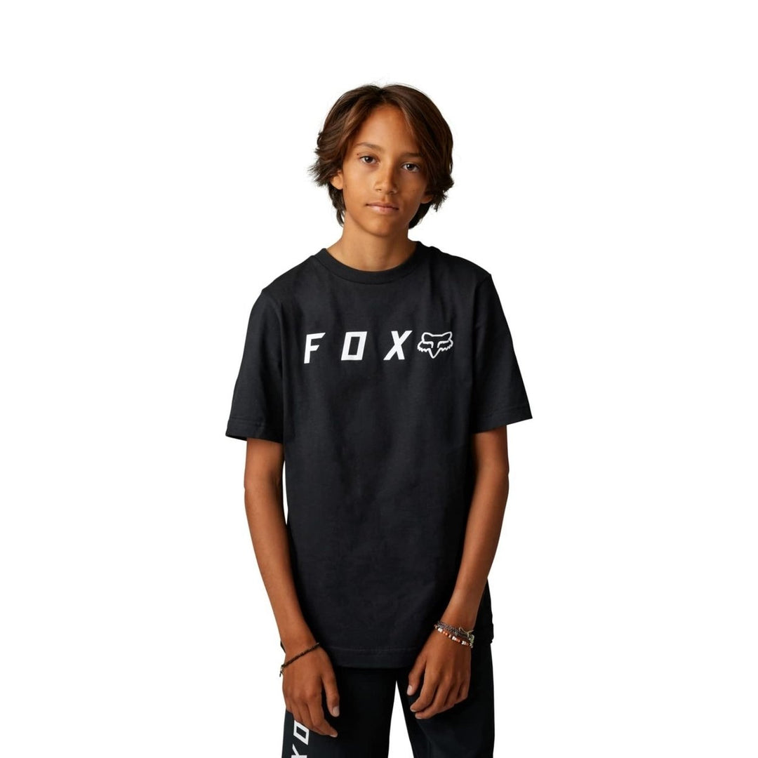 Fox Racing Boys Youth Absolute Short Sleeve Tee FLAME RED Image 4