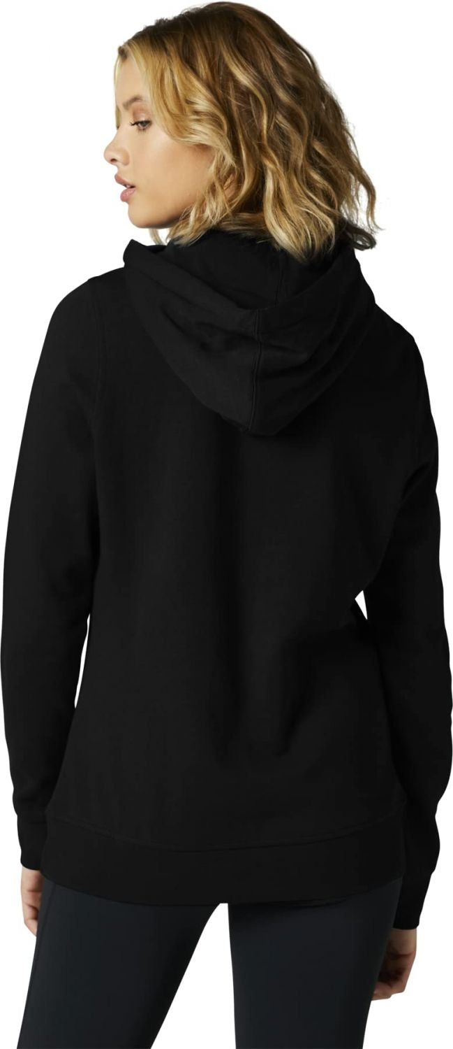 Fox Racing Womens Pinnacle Pullover Fleece BLACK Image 2