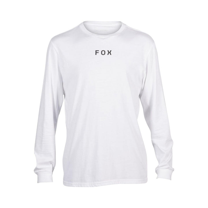 Fox Racing Mens Flora Ls Prem Tee OPT WHT Image 4