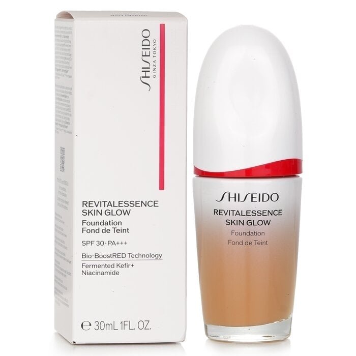 Shiseido - Revitalessence Skin Glow Foundation SPF 30 - 420 Bronze(30ml/1oz) Image 1