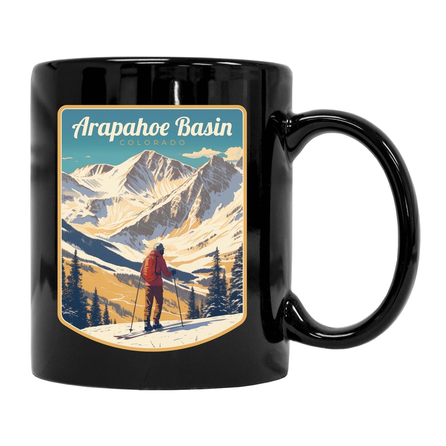 Arapahoe Basin Design A Souvenir 12 oz Ceramic Coffee Mug Image 1