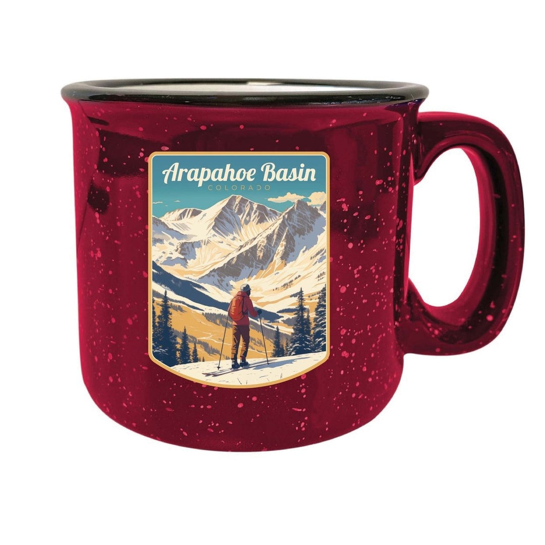 Arapahoe Basin Design A Souvenir 16 oz Ceramic camping mug Image 1