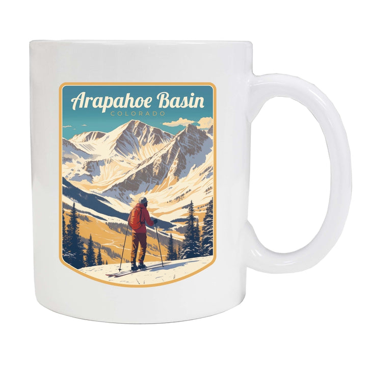 Arapahoe Basin Design A Souvenir 12 oz Ceramic Coffee Mug Image 2