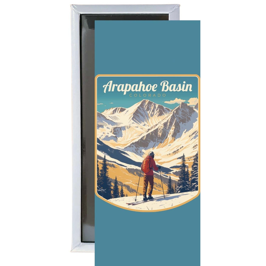 Arapahoe Basin Design A Souvenir Fridge Magnet 4.75 x 2 Inch Image 1