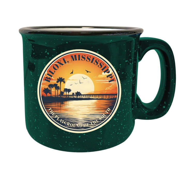 Biloxi Mississippi Design A Souvenir 16 oz Ceramic camping mug Image 3