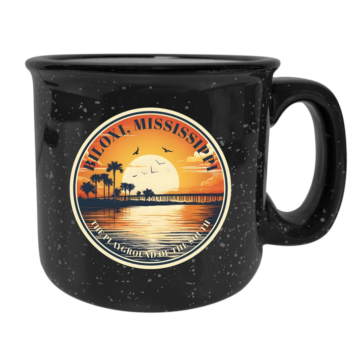 Biloxi Mississippi Design A Souvenir 16 oz Ceramic camping mug Image 4