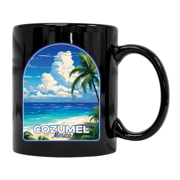 Cozumel Mexico Design C Souvenir 12 oz Ceramic Coffee Mug Image 1