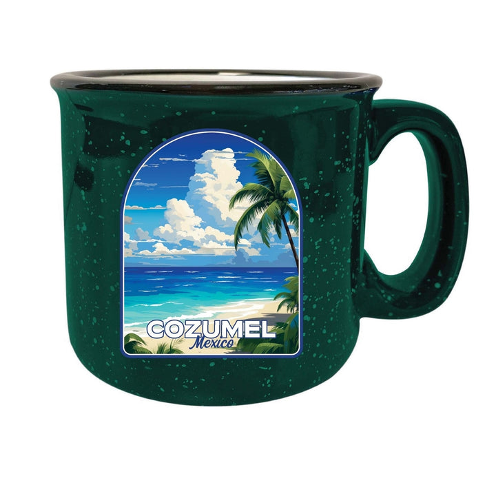 Cozumel Mexico Design C Souvenir 16 oz Ceramic camping mug Image 4