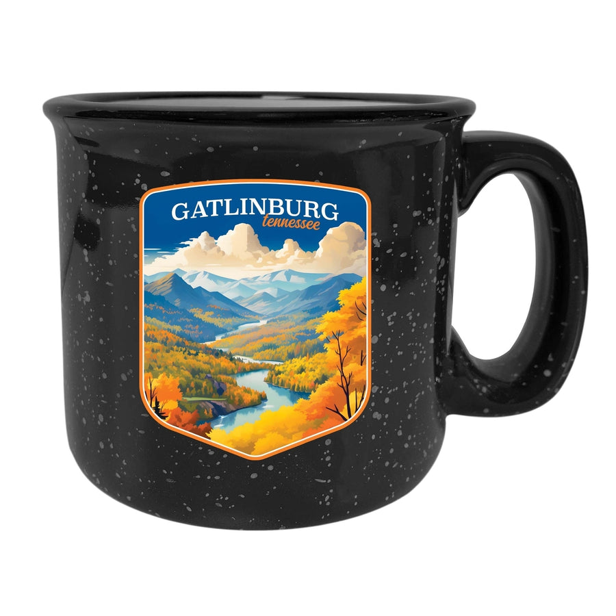 Gatlinburg Tennessee Design D Souvenir 16 oz Ceramic camping mug Image 1